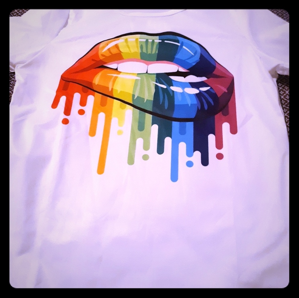 Jagger lips tshirt